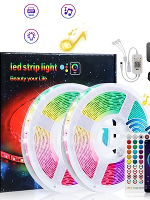 5/10/15/20M RGB LED Light Strip with 40Key Remote Control Cuttable Party Christmas 60LED/1M