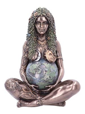 Mother Earth Goddess Statue Art Crafts Sculpture Mother Figurine for Gifts Home Outdoor Decoration Ornaments Crafts
