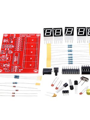 Original Hiland 1Hz-50MHz Five LED Display Frequency Counter With Frequency Oscillator Kit