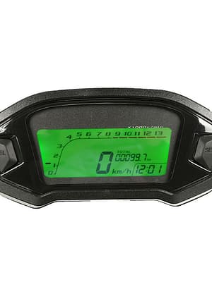 Motorcycle Digital Odometer Speedometer Tachometer Gauge LCD Odometer 7 Colors Backlight