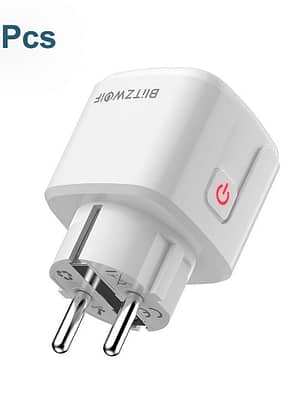 [4 Pcs] BlitzWolf® BW-SHP15 Zigbee 3.0 16A 3680W Smart Plug Wireless Power Socket Outlet EU Plug APP Remote Control / Vo