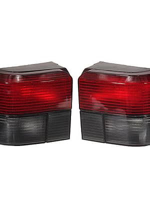 Smoke Red Car Tail Light Brake Lamps Left/Right for VW Transporter Caravelle T4 1991-2003