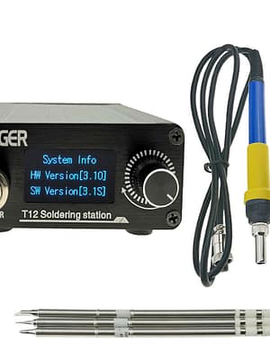 KSGER T12 STM32 V3.1S Welding Soldering Iron Station OLED DIY Plastic Handle Electric Tools Quick Heating T12 Iron Tips