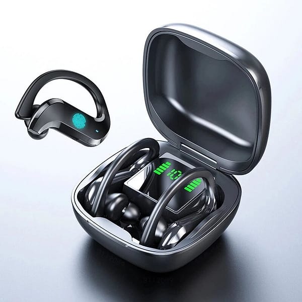 Bakeey MD03 TWS Wireless bluetooth 5.0 Earphones Stereo IPX7 Waterproof Sports Headphones Headset With Led Display and M