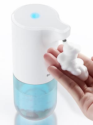 BlitzWolf® BW-FD3 300ml Automatic Soap Dispenser USB Rechargeable Intelligent Touchless Sensor Foam Dispenser IPX4 Water