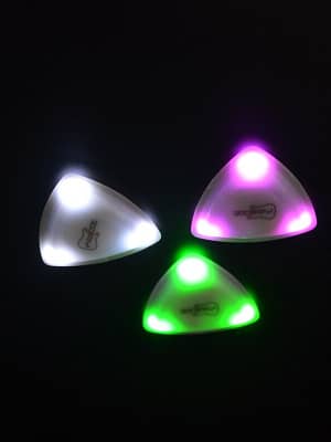 ZORY Pressed LED Lighting Guitar Pick Luminous Guitar Pick Playing Guitar Aaccessories