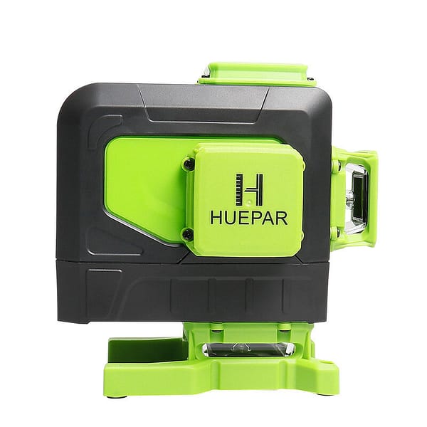 Huepar 903DG 12 Lines 3D Cross Line Laser Level Multifunction Green Beam Line with Remote Control for Tiles Floor