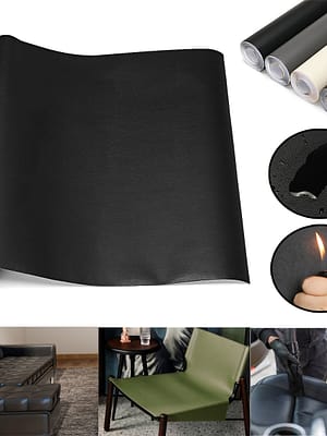 200x44cm PU Upholstery Fabric Auto Leather Sofa Seat Repair Replace Patch Up