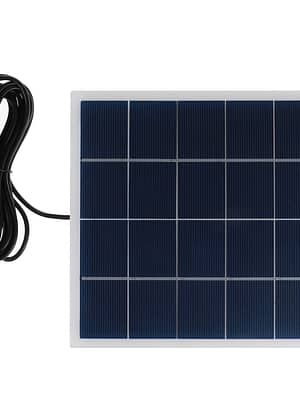 10W 5V Solar Panel DC/Clip Port Polycrystalline Solar Panels Portable Solar Charger Pane Climbing Fast Charger