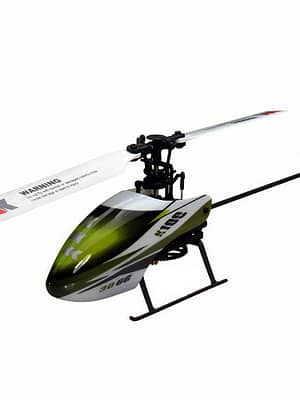 XK K100 Falcom 6CH Flybarless 3D6G System RC Helicopter BNF