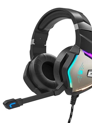 BlitzWolf® BW-GH1 Pro Gaming Headset 7.1/5.1 Virtual Surround Sound 50mm Dynamic Driver RGB LED Light for PS3/4 for Xbox