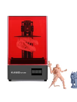 ELEGOO® SATURN MSLA 4K 8.9" MONOCHROME LCD Resin 3D Printer UV Photocuring LCD Resin 3D Printer with 4K Monochrome LCD/M