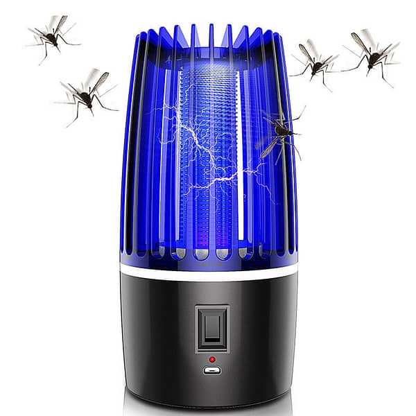 Outdoor Electric Mosquito Killer Lamp LED UV Bug Zapper Photocatalyst Anti Mosquito Trap USB Charging Camping Mosquito L