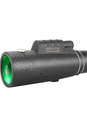 60x60 Outdoor Portable Telescope Waterproof HD Optical Monocular for Camping Travel
