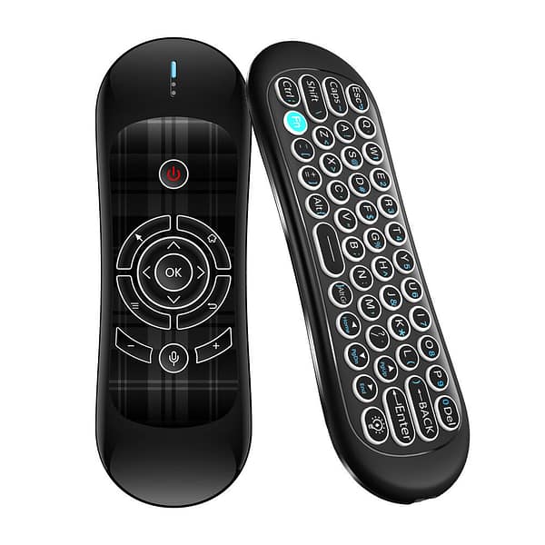 Wechip R2 Air Mouse with Voice Control 6 Axis Wirless Transmission Backlight Type-C interface for TV Box/Projector/PC