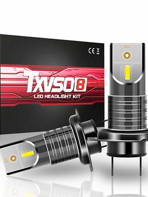 TXVSO8 M7 H7 2PCS 110W Car LED Headlight Bulb 26000LM 6000K Auto Headlamp Fog Light Bulbs IP68 Waterproof
