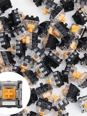 70Pcs/pack Gateron Optical Switch Linear Clicky Switch Keyboard Switch for Optical Mechanical Gaming Keyboards