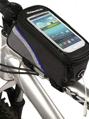Roswheel Bicycle Bike Frame Front Tube Bag For 4.2 Inch Cell Phone