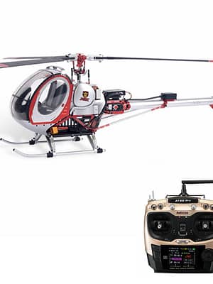 JCZK 300C-S 470L DFC 6CH Smart RC Helicopter OSD Information Return One-key Return Self-stabilization Mode With AT9S PRO