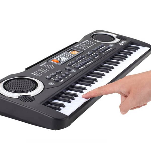 61 Keys Kids Electronic Music Keyboard Electric Digital Early Education Piano Organ Toy + Microphone and USB