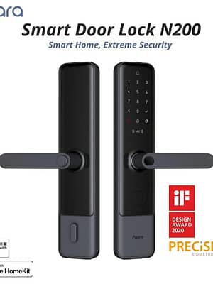 Aqara N200 Electronic Smart Door Lock Fingerprint Locks Bluetooth Password NFC Unlock Work With Mihome Apple HomeKit Sma
