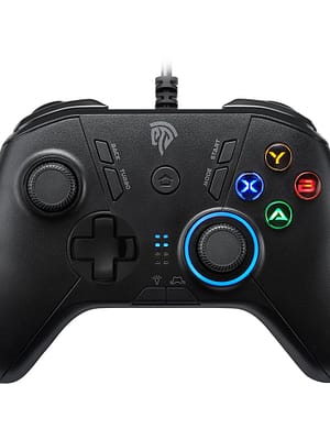 EasySMX SL-9111 Wired Joystick Controller Gamepad for Nintendo Switch PC PS3 Android TV Box LED Buttons Vibration Gamepa