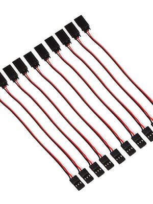 10 x 15cm 60 Cores Servo Extension Wire Cable For Futaba JR