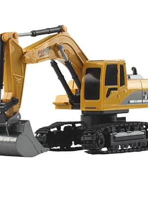 Mofun 1027 1/24 6CH RC Excavator Vehicle Models With Light Music Children Toy